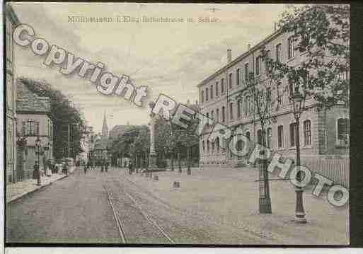 Ville de MULHOUSE Carte postale ancienne