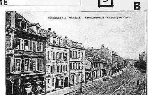 Ville de MULHOUSE Carte postale ancienne