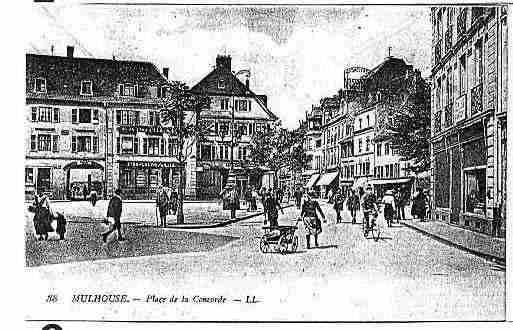 Ville de MULHOUSE Carte postale ancienne