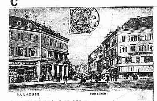 Ville de MULHOUSE Carte postale ancienne