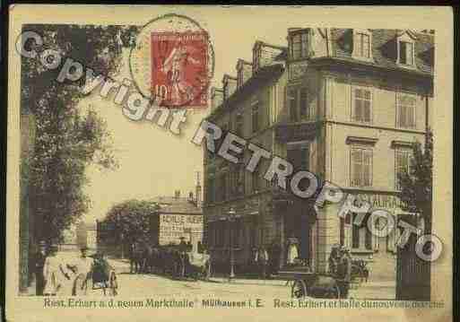 Ville de MULHOUSE Carte postale ancienne