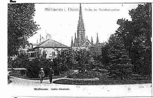 Ville de MULHOUSE Carte postale ancienne