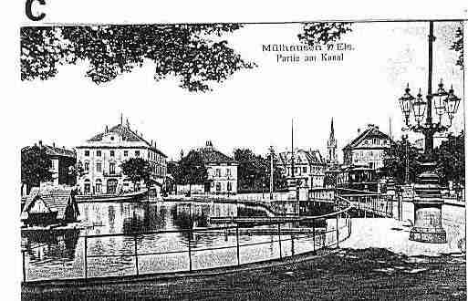 Ville de MULHOUSE Carte postale ancienne