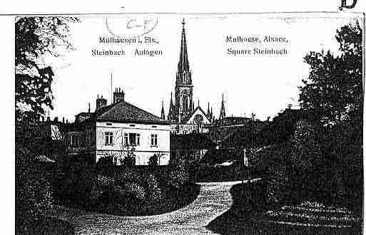 Ville de MULHOUSE Carte postale ancienne