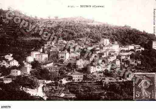 Ville de MURO Carte postale ancienne