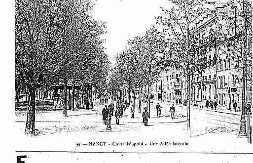 Ville de NANCY Carte postale ancienne