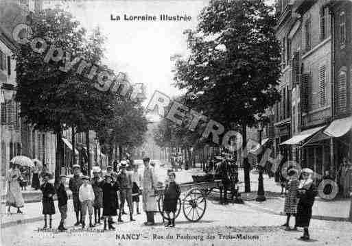 Ville de NANCY Carte postale ancienne