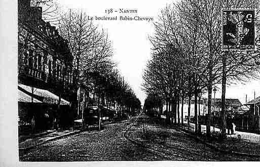 Ville de NANTES Carte postale ancienne