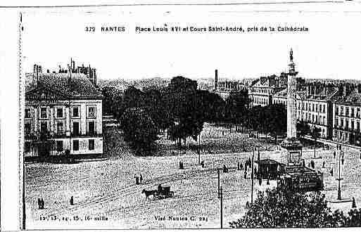 Ville de NANTES Carte postale ancienne