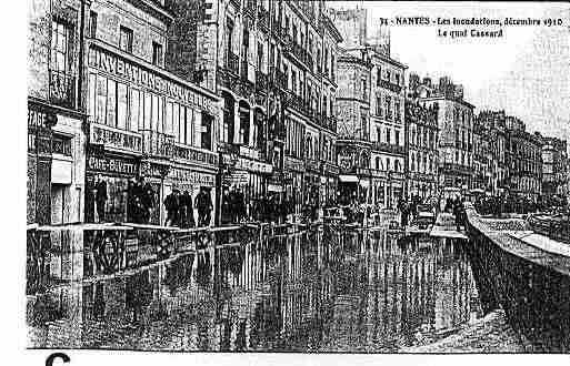 Ville de NANTES Carte postale ancienne