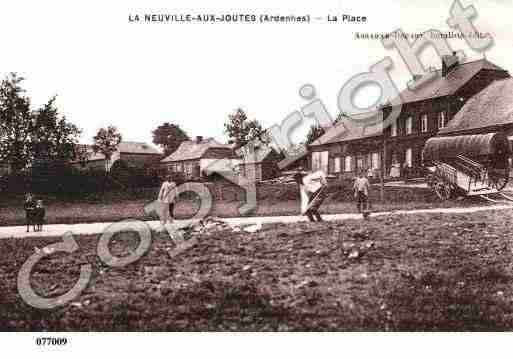 Ville de NEUVILLEAUXJOUTES(LA) Carte postale ancienne