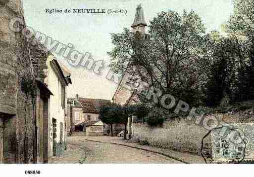 Ville de NEUVILLESUROISE Carte postale ancienne