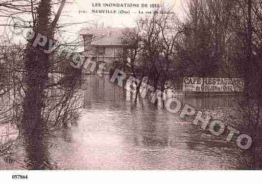 Ville de NEUVILLESUROISE Carte postale ancienne