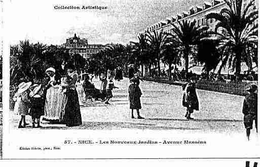 Ville de NICE Carte postale ancienne