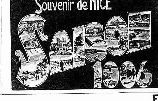 Ville de NICE Carte postale ancienne