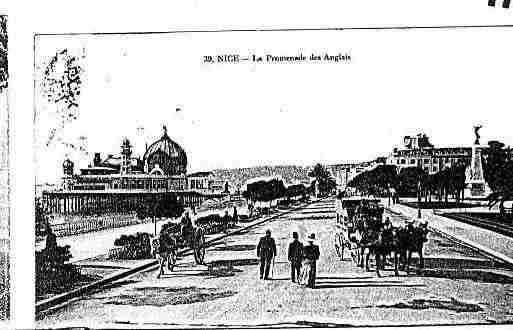 Ville de NICE Carte postale ancienne