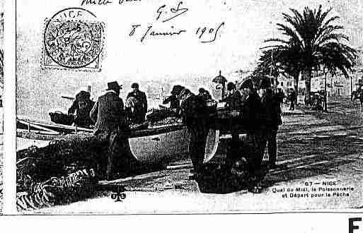 Ville de NICE Carte postale ancienne