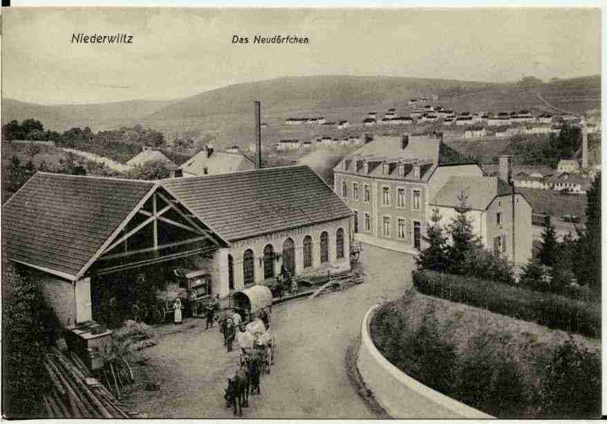 Ville de NIEDERWILTZ Carte postale ancienne