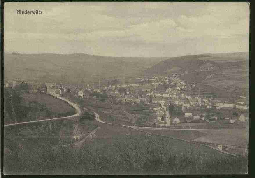 Ville de NIEDERWILTZ Carte postale ancienne