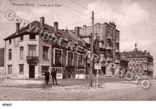 Ville de NIEUPORT Carte postale ancienne