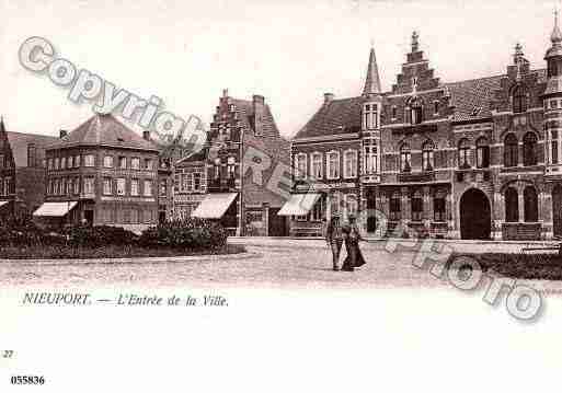 Ville de NIEUPORT Carte postale ancienne