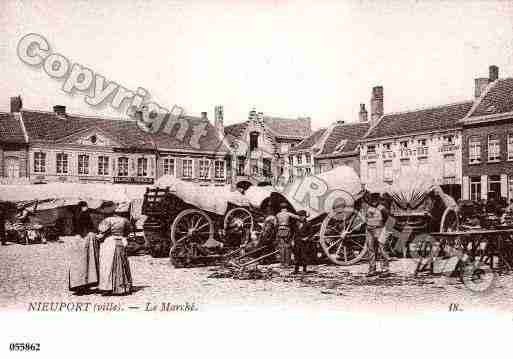 Ville de NIEUPORT Carte postale ancienne Ville de NIEUPORT Carte postale ancienne