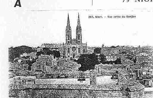 Ville de NIORT Carte postale ancienne