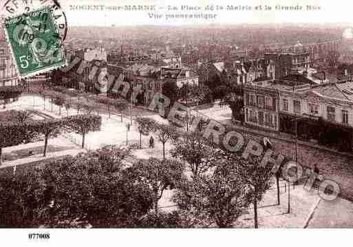 Ville de NOGENTSURMARNE Carte postale ancienne