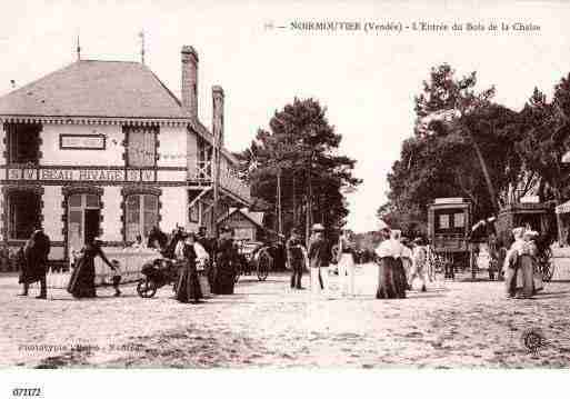 Ville de NOIRMOUTIERENL\'ILE Carte postale ancienne