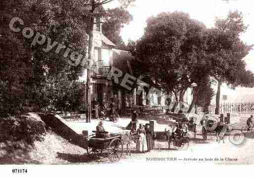 Ville de NOIRMOUTIERENL\'ILE Carte postale ancienne