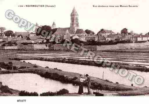 Ville de NOIRMOUTIERENL\'ILE Carte postale ancienne