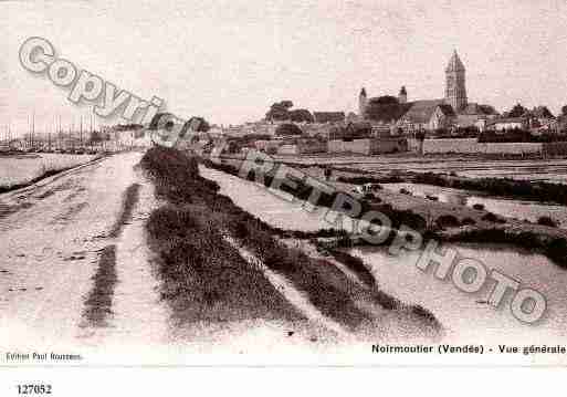 Ville de NOIRMOUTIERENL\'ILE Carte postale ancienne