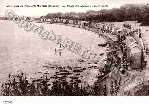 Ville de NOIRMOUTIERENL\\\'ILE Carte postale ancienne