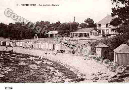 Ville de NOIRMOUTIERENL\'ILE Carte postale ancienne