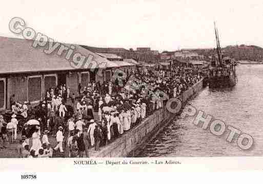 Ville de NOUMEA Carte postale ancienne