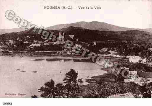 Ville de NOUMEA Carte postale ancienne