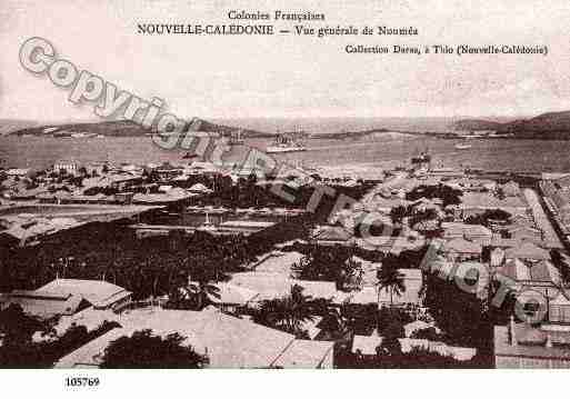 Ville de NOUMEA Carte postale ancienne