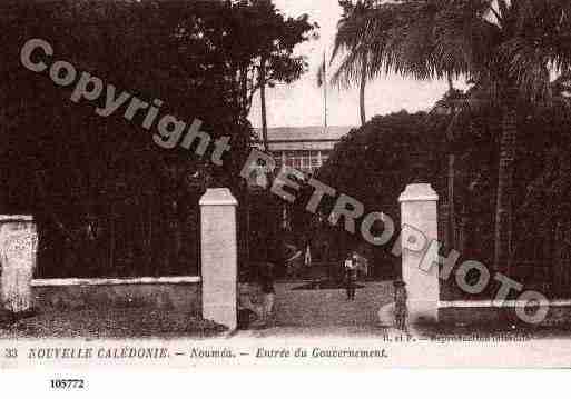 Ville de NOUMEA Carte postale ancienne