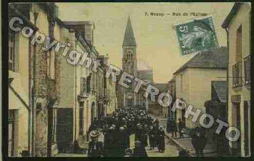 Ville de NOZAY Carte postale ancienne