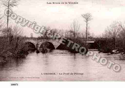 Ville de ORBRIE(L\') Carte postale ancienne