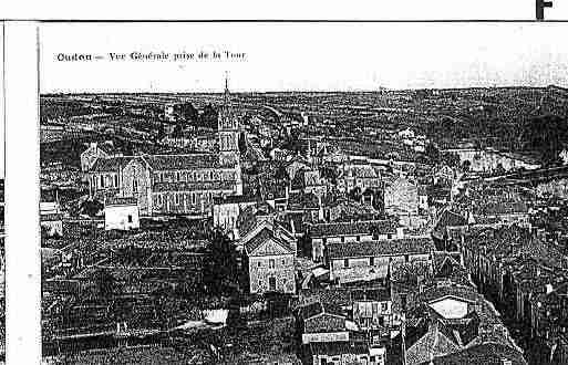 Ville de OUDON Carte postale ancienne