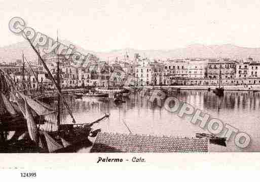 Ville de PALERMO Carte postale ancienne