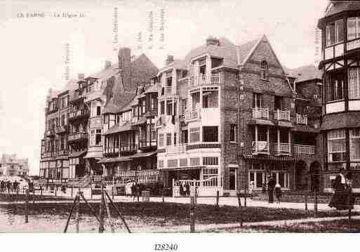 Ville de PANNE(LA) Carte postale ancienne