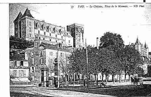 Ville de PAU Carte postale ancienne