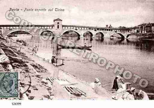 Ville de PAVIA Carte postale ancienne