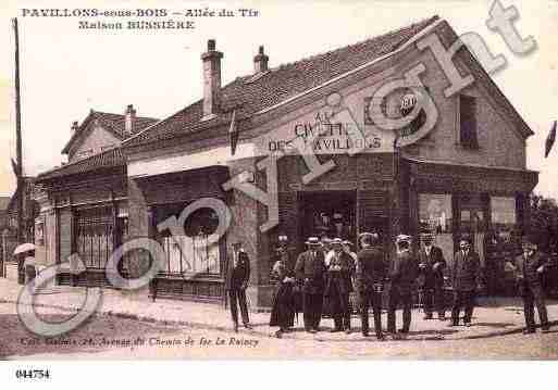 Ville de PAVILLONSSOUSBOIS(LES) Carte postale ancienne