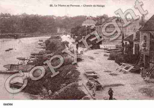 Ville de PERREUXSURMARNE(LE) Carte postale ancienne