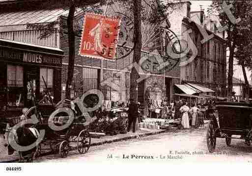 Ville de PERREUXSURMARNE(LE) Carte postale ancienne