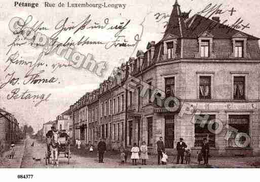 Ville de PETANGE Carte postale ancienne