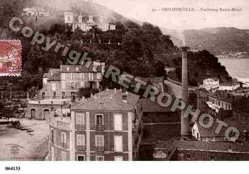 Ville de PHILIPPEVILLE Carte postale ancienne